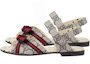 Lookbook (JR) Gucci GG Sandalen ''Beige Blauw'' 649749-2OQ20-4081