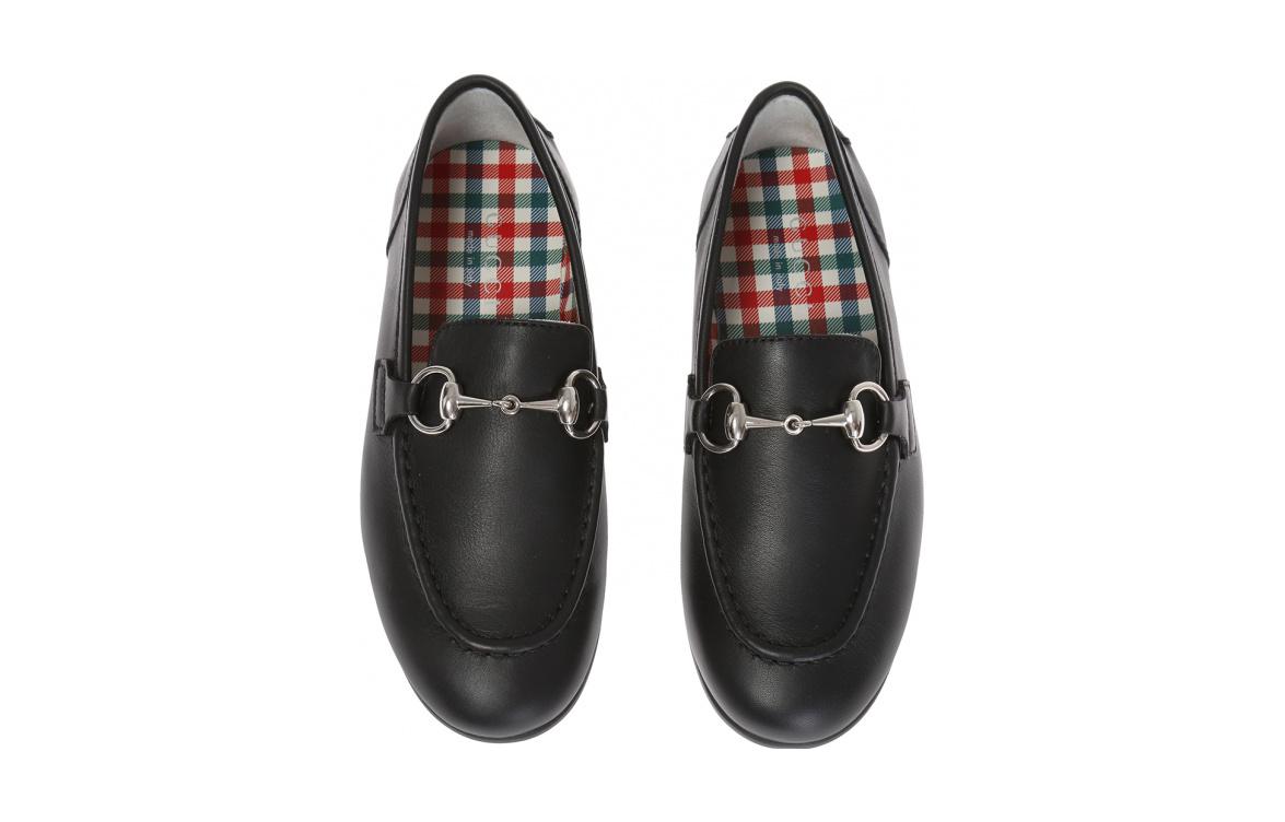 Shop (JR) Gucci Jordaan Loafers 'Hitam' 484908-BLN00-1000