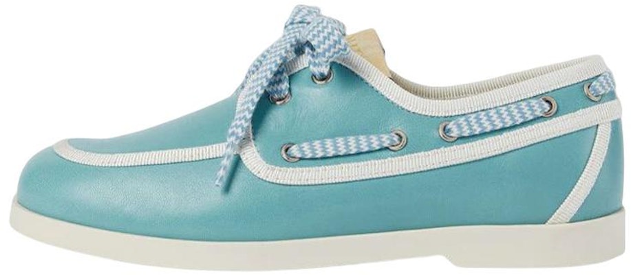 (Youth) Gucci Leather Boat 'Light Blue' 697730-UM950-4960 Buy (Youth) Gucci Leather Boat 'Light Blue' 697730-UM950-4960