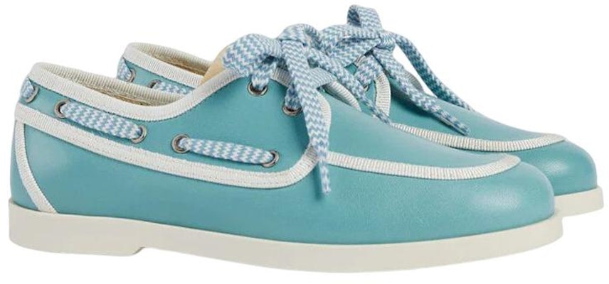 (PS) Gucci Sepatu Tali Biru 697730-UM950-4960 Lookbook (PS) Gucci Sepatu Tali Biru 697730-UM950-4960