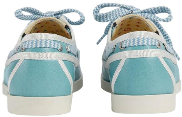 (Youth) Gucci Leather Boat 'Light Blue' 697730-UM950-4960 Purchase (Youth) Gucci Leather Boat 'Light Blue' 697730-UM950-4960
