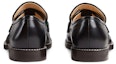 Shop (JR) Loafer Gucci Hitam dengan Perincian Web 662190-1PKE0-1063