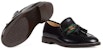 (JR) Loafer Gucci Hitam dengan Perincian Web 662190-1PKE0-1063