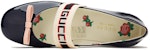(JR) Gucci Low-Top Sneaker dengan Reben 'Navy Blue' 552971-0IRA0-4072