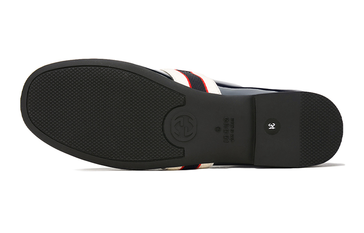 Shop (Youth) Gucci Low-Top Sneaker with Bow 'Navy Blue' 552971-0IRA0-4072