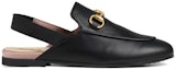 Order (JR) Gucci Princetown Kulit Mule 'Hitam' 478188-CPWY0-1000