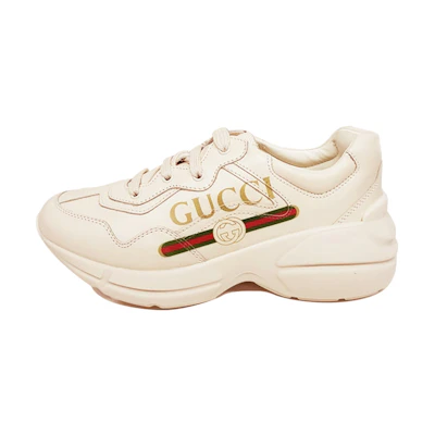 (Youth) Gucci Rhyton Leather Sneaker 'Logo'