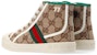 (JR) Gucci Tenis 1977 High Top Trainer 'Beige Ebony' 662214-HVKG0-9761