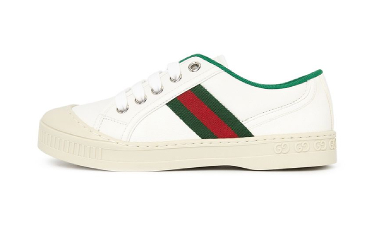 (Youth) Gucci Tennis 1977 Sneakers 'White' 682249-17L10-9060