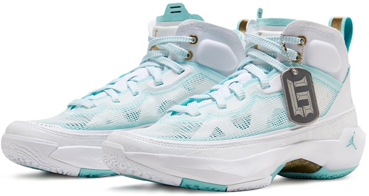 (Youth) Guo Ailun x Air Jordan Air 37 'White Island Green' DX3381-173 Order (Youth) Guo Ailun x Air Jordan Air 37 'White Island Green' DX3381-173