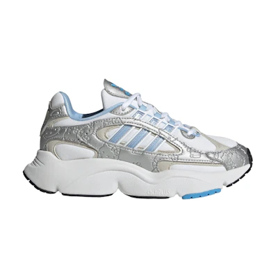 (Youth) Hello Kitty adidas Ozmillen Elastic Lace J 'White Glow Blue Grey'
