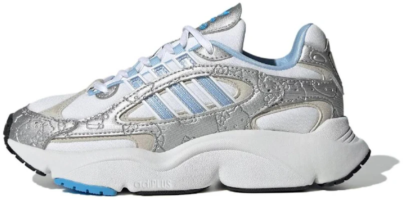 (JR) Hello Kitty x adidas Ozmillen Elastische Veters J ''Wit Glow Blauw Grijs'' IF7026 Buy (JR) Hello Kitty x adidas Ozmillen Elastische Veters J ''Wit Glow Blauw Grijs'' IF7026