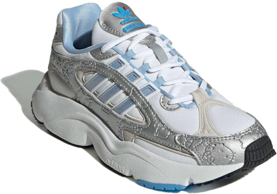 (JR) Hello Kitty x adidas Ozmillen Elastische Veters J ''Wit Glow Blauw Grijs'' IF7026 Lookbook (JR) Hello Kitty x adidas Ozmillen Elastische Veters J ''Wit Glow Blauw Grijs'' IF7026