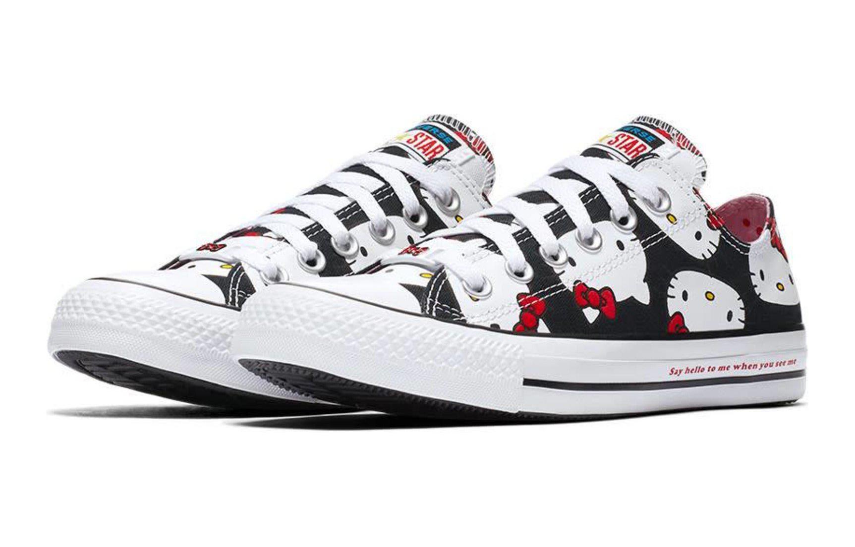 (Youth) Hello Kitty Converse Chuck Taylor All Star Canvas Low 'Black' 圖 2