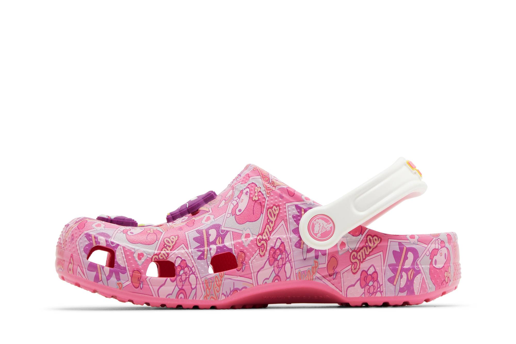 Lookbook （青少年）Hello Kitty x Crocs經典洞洞鞋「Hello Kitty和朋友們」208103-680