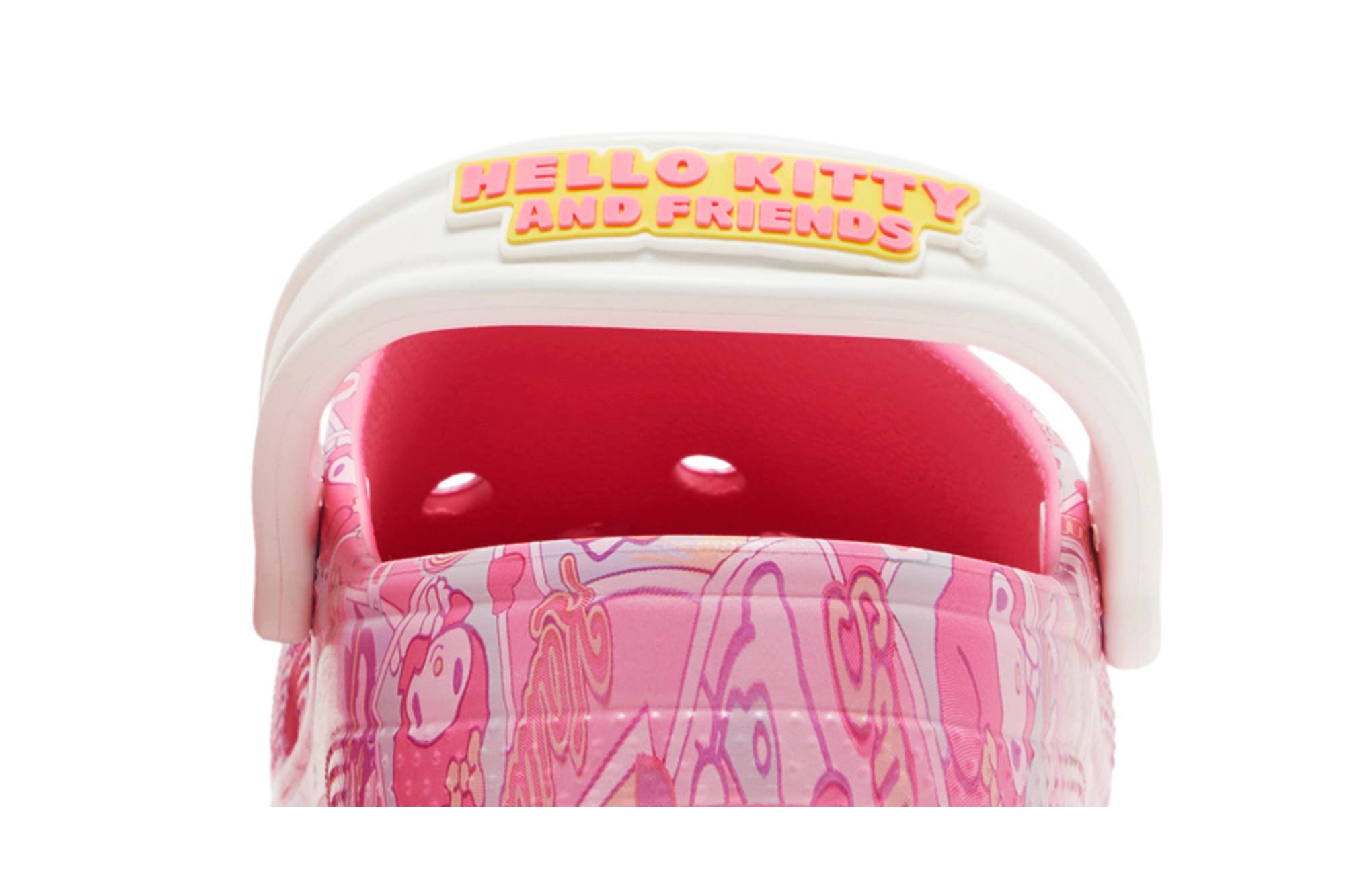 Sizing （青少年）Hello Kitty x Crocs經典洞洞鞋「Hello Kitty和朋友們」208103-680