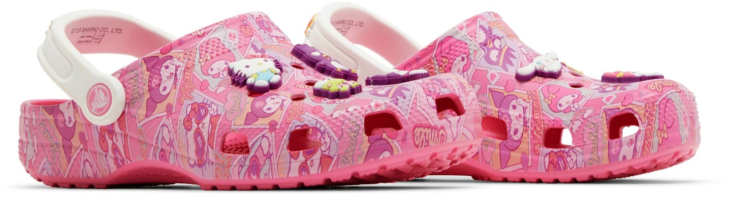 (JR) ハローキティ×クロックス クラシック クロッグ「なかよし」 208103-680 Cheap (JR) ハローキティ×クロックス クラシック クロッグ「なかよし」 208103-680