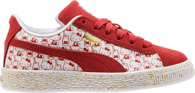 (JR) Hello Kitty x Puma Suede Classic 'Merah Terang' 366464-01 Buy (JR) Hello Kitty x Puma Suede Classic 'Merah Terang' 366464-01