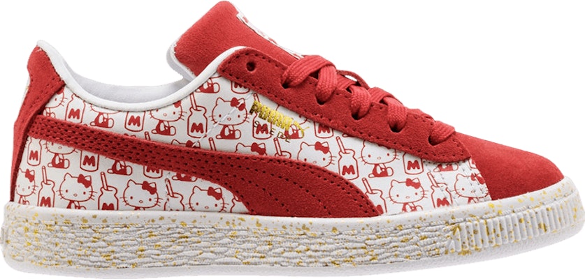 (Youth) Hello Kitty x Puma Suede Classic 'Bright Red' 366464-01 Buy (Youth) Hello Kitty x Puma Suede Classic 'Bright Red' 366464-01