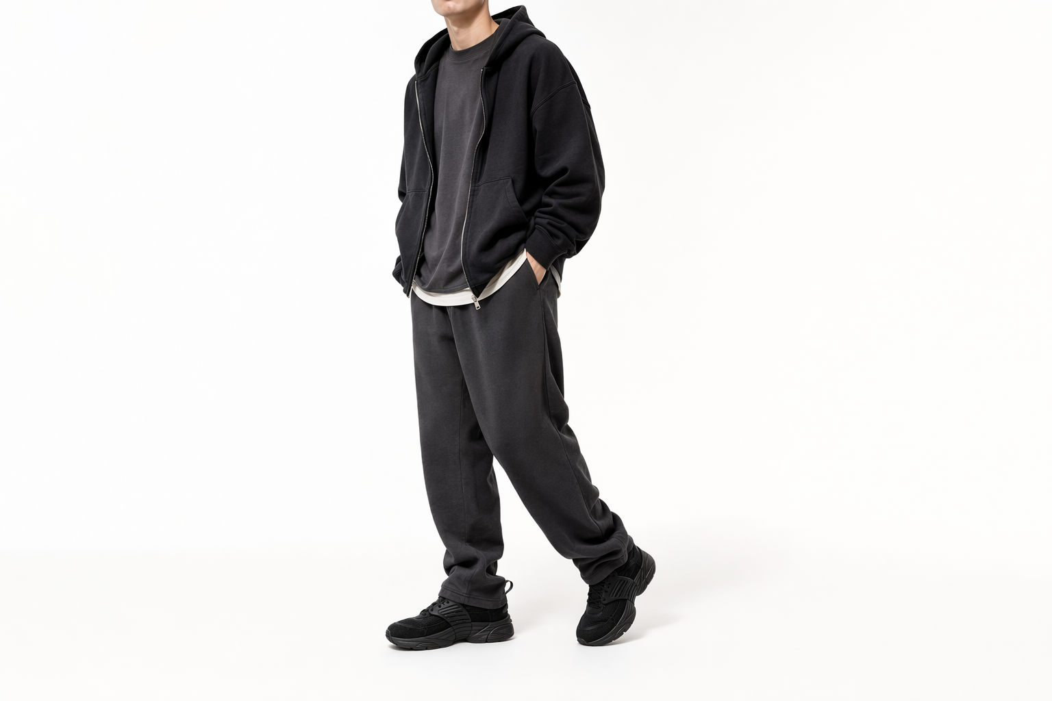 Order (JR) Jordan Trainer O/S Negro/Antracita/Negro II6531-003