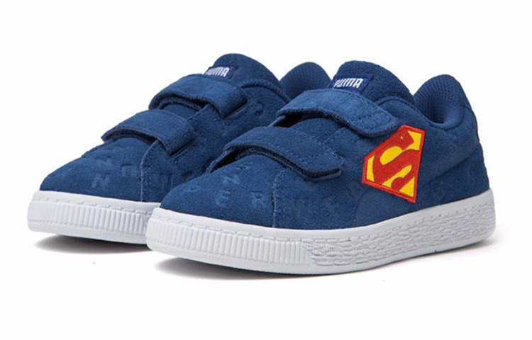 (Youth) Justice League Puma Suede 'Superman' 圖 2