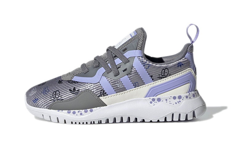 Buy (JR) Kevin Lyons x adidas Originals Flex J ''Grijs Lichtpaars'' GX4032
