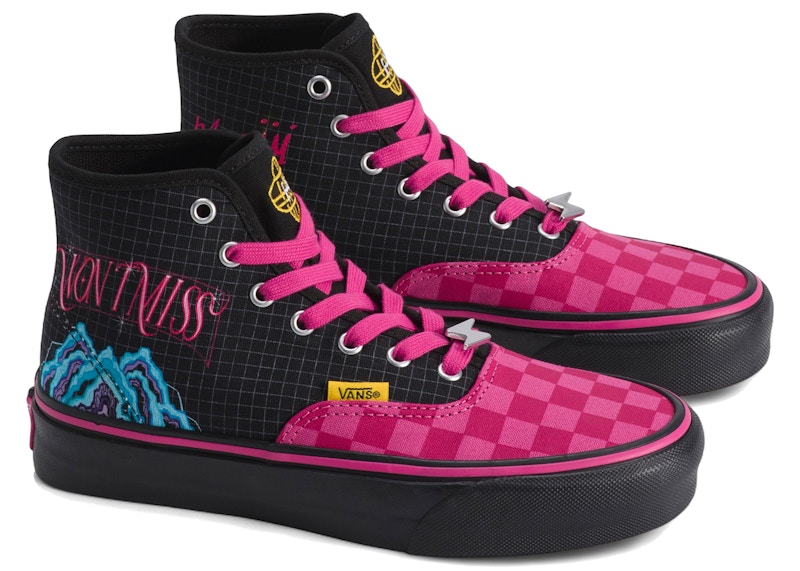 (Youth) KPop Demon Hunters x Vans Authentic Hi 2.0 'Mira' VN000V93BLK