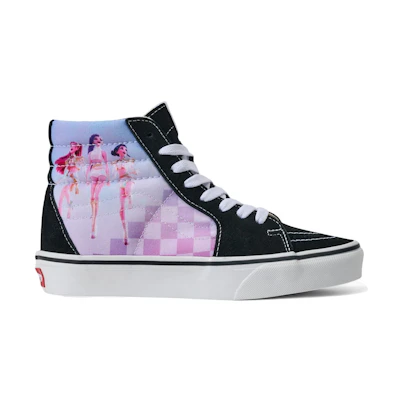 (Youth) K-Pop Demon Hunters Vans Sk8-Hi Big Kid 'Black Light Blue'
