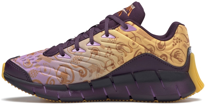 (Preschool) Reebok Kung Fu Panda x Zig Kinetica 'Purple Yellow' H01231 Buy (Preschool) Reebok Kung Fu Panda x Zig Kinetica 'Purple Yellow' H01231