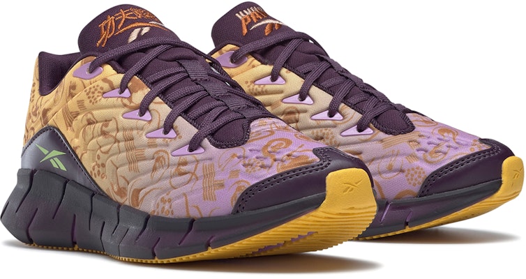 (Preschool) Reebok Kung Fu Panda x Zig Kinetica 'Purple Yellow' H01231 Lookbook (Preschool) Reebok Kung Fu Panda x Zig Kinetica 'Purple Yellow' H01231