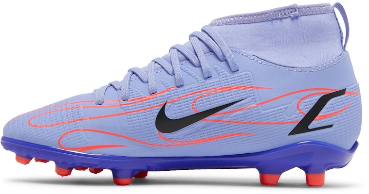 兒童 Nike Jr. Mercurial Superfly 8 Club KM MG 多場地足球鞋 紫紅 Lookbook 兒童 Nike Jr. Mercurial Superfly 8 Club KM MG 多場地足球鞋 紫紅