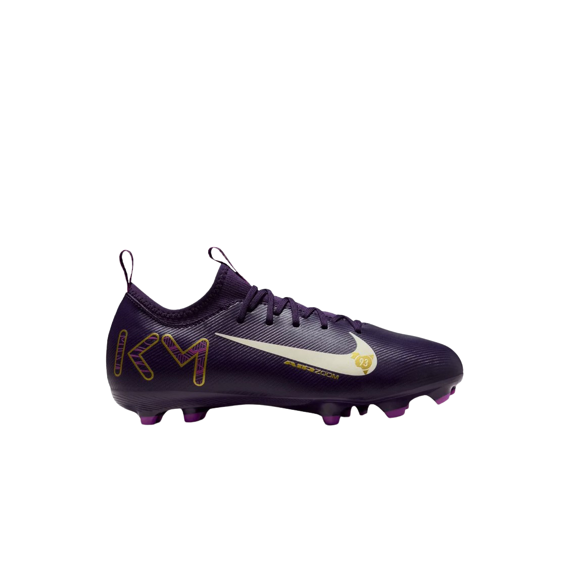 (Youth) Kylian Mbappé x Nike Zoom Mercurial Vapor 16 Academy MG 'Grand Purple' FQ8394-500