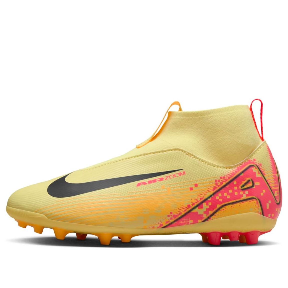 (Youth) Kylian Mbappe x Nike Mercurial Superfly 10 Academy AG 'Light Laser Orange' HF3418-800