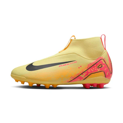 (Youth) Kylian Mbappe Nike Mercurial Superfly 10 Academy AG 'Light Laser Orange'