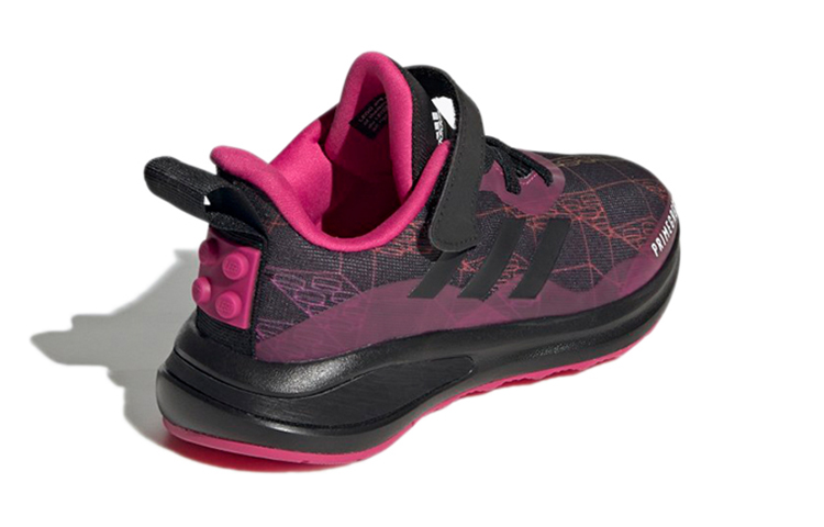Shop (JR) LEGO x adidas FortaRun X Elastic Lace J 'Real Magenta Bricks' Kasut Kanak-Kanak G57946