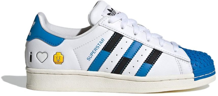 (Youth) adidas Superstar x LEGO 'White Blue' IF2909 Order (Youth) adidas Superstar x LEGO 'White Blue' IF2909