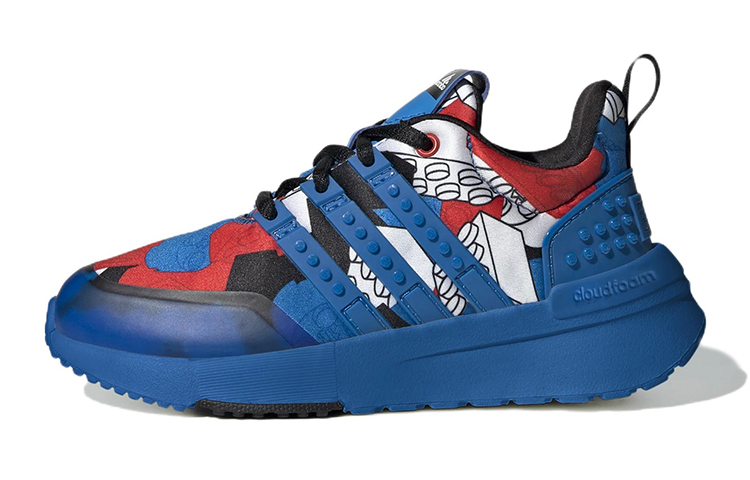 (Youth) LEGO x adidas Racer TR J 'White Shock Blue' GW0921