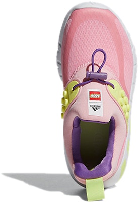 (Youth) LEGO x adidas RapidaZen J 'Light Pink Semi Frozen Yellow' FZ0396 Purchase (Youth) LEGO x adidas RapidaZen J 'Light Pink Semi Frozen Yellow' FZ0396