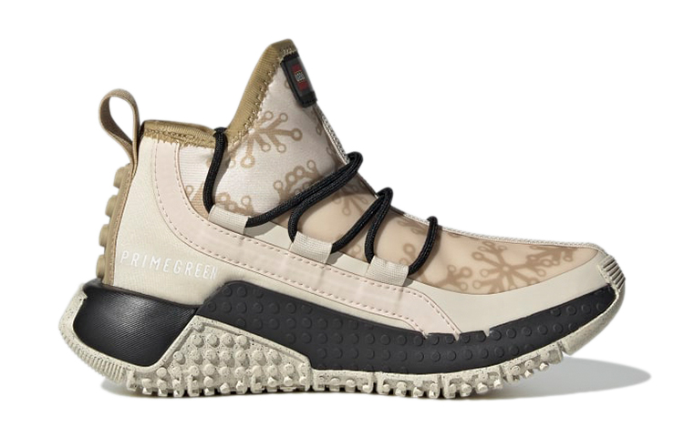 Order 兒童 Lego x adidas Sport Mid K 防滑耐磨跑步鞋 淺骨色