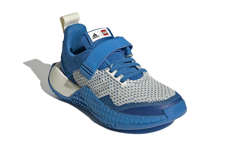 Lookbook （青少年）LEGO x adidas 運動專業 J '震撼藍奶油白' GZ2413
