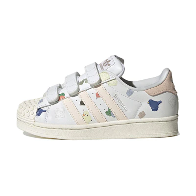(Youth) LEGO adidas Superstar CF J 'Bricks And Figurine - White Wonder Quartz'