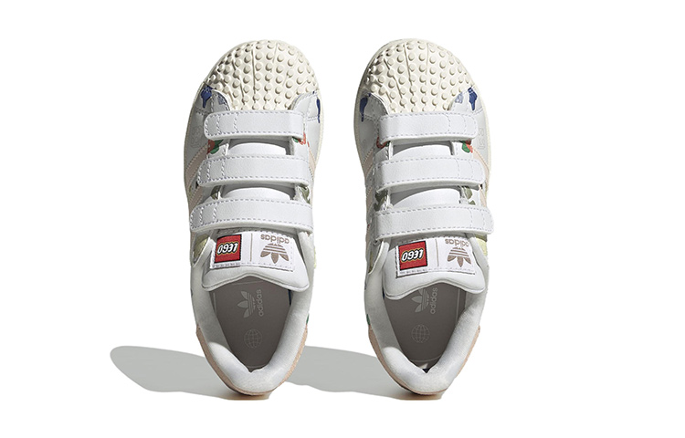 (Youth) LEGO adidas Superstar CF J 'Bricks And Figurine - White Wonder Quartz' 圖 5