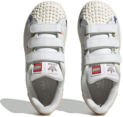 (JR) LEGO x adidas Superstar CF J 'Batu Bata dan Figur - Quartz Putih Ajaib' IF2202 Purchase (JR) LEGO x adidas Superstar CF J 'Batu Bata dan Figur - Quartz Putih Ajaib' IF2202
