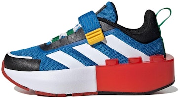 (Youth) LEGO x adidas Tech Runner EL 'White Shock Blue' HP5879 (Youth) LEGO x adidas Tech Runner EL 'White Shock Blue' HP5879