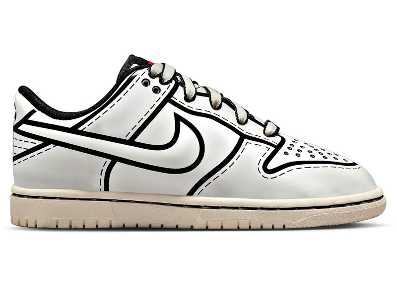 Buy (JR) LEGO x Nike Dunk Low 'Sail' 樂高 x 耐克 Dunk Low '奶油白' IF7288-100
