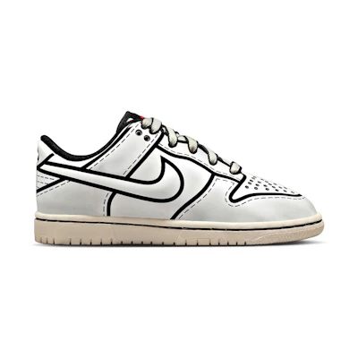 (Youth) LEGO Nike Dunk Low 'Sail'