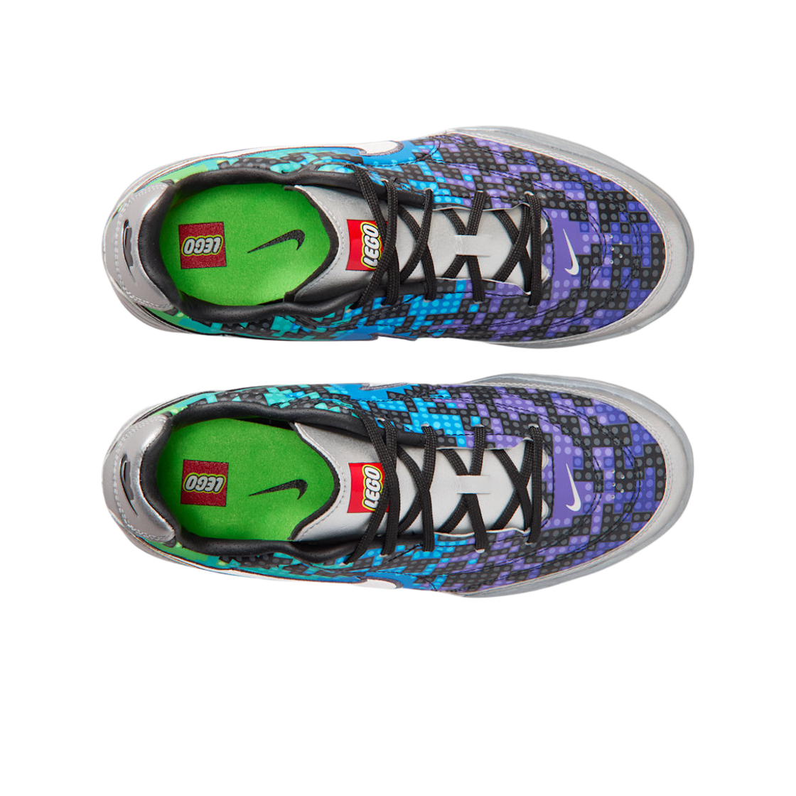 Order (JR) LEGO x Nike Jr. Streetgato ''金屬銀 綠 黑 白'' IO2390-001