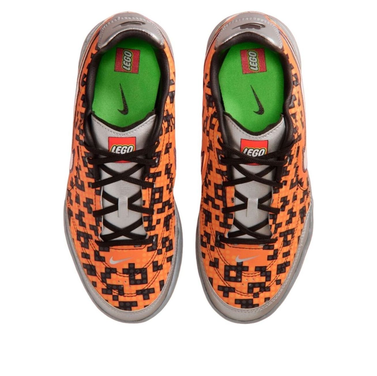 Shop (JR) LEGO x Nike Jr. Streetgato ''Argent Métallisé Orange Noir Blanc'' IO2390-002