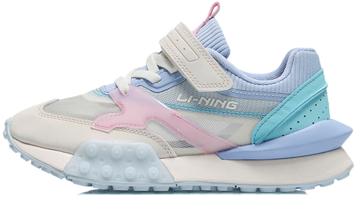 大童 LiNing 李寧 001 初心 低幫 兒童跑步鞋 蛋奶灰 Buy 大童 LiNing 李寧 001 初心 低幫 兒童跑步鞋 蛋奶灰