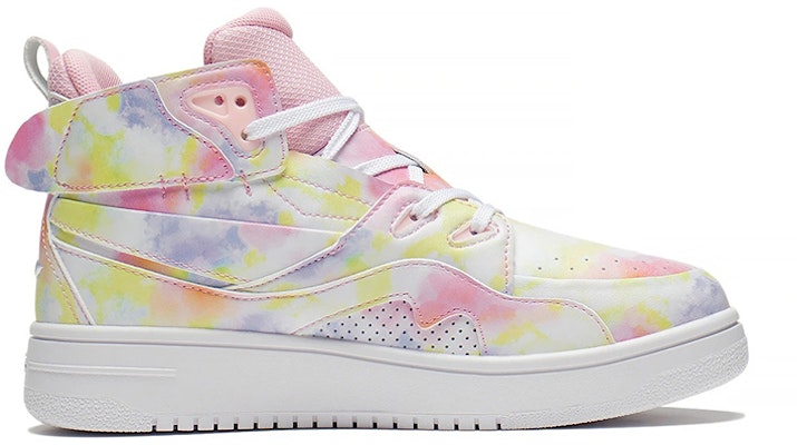 (Youth) Li-Ning 937 'Yellow Blue Pink High-Top' YKCR150-8 Order (Youth) Li-Ning 937 'Yellow Blue Pink High-Top' YKCR150-8